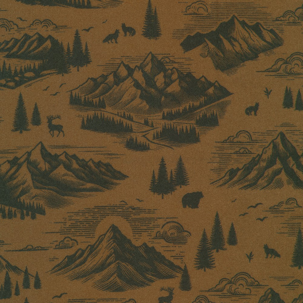 Pine and Peak Flannel - Riverbed - SRKF-24280-520