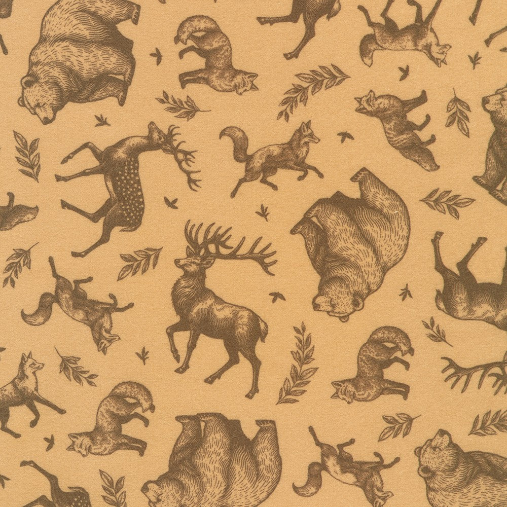 Pine and Peak Flannel - Tan - SRKF-24281-13