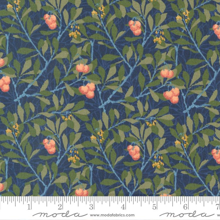MODA - Morris Meadow-Barbara Brackman - Arbutus Blenders/Kelmscott Blue - 8373 14