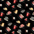 Wilmington - Coffee Always Tossed Coffee Cups/Black - 56072-993