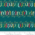 Moda - Cozy Wonderland - Stocking Stripe/Teal - 45592 15