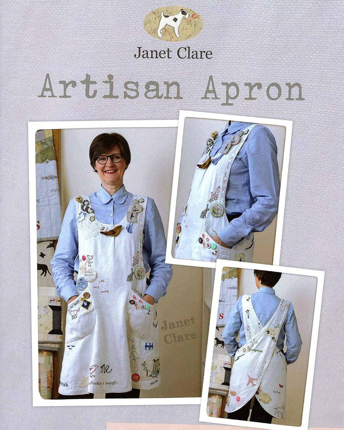 Artisan Apron Sewing Pattern by Janet Clare