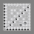 9.5in x 9.5in Square - Creative Grid - Turn-a-Round - CGR9