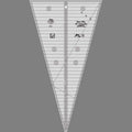 30 Degree Triangle Ruler - Creative Grid - CGRSG1