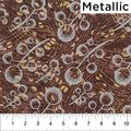 Northcott Stardust Mahogany Sand Fabric – Brown Batik Blender