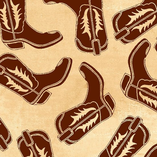Blank Quilting - Western Essentials-Boots/Ivory - 8052 44