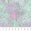 Banyan Batiks Stardust Silver Multi Fabric – Gray Scroll Batik Print by Northcott