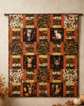 Autumn Whiskers Quilt Kit (58" x 68") – Autumn Splendor Fabrics with 1776 Pattern from Villa Rosa Designs