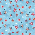 Wilmington Prints Americana Stars in Denim Fabric – by Stephanie Marrott
