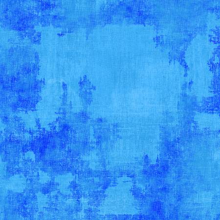 Wilmington Prints - Dry Brush - Paradise Blue Fabric – Blue Tonal Blender by Danhui Nai