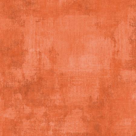 Wilmington Prints - Dry Brush - Persimmon Fabric – Orange Tonal Blender by Danhui Nai