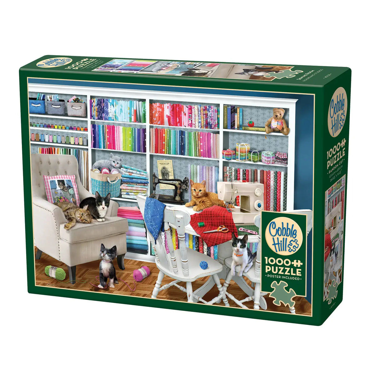 34. Cobble Hill Sewing Room 1000 Piece Jigsaw Puzzle
