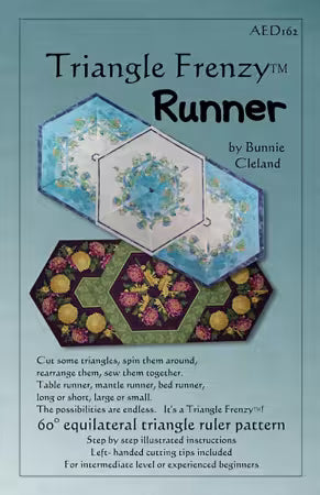 26. Triangle Frenzy Runner - Bunnie Cleland - AED162