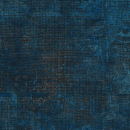 Robert Kaufman - Chalk and Charcoal - Rain Fabric – Blue Texture Blender by Jennifer Sampou