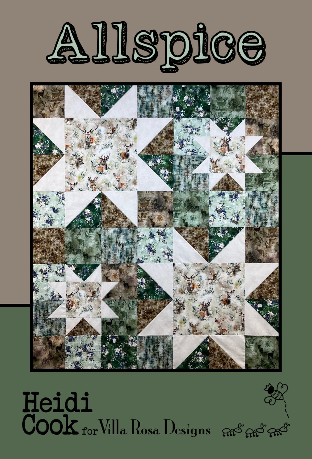 Allspice - Villa Rosa - 56"x64" - Yardage
