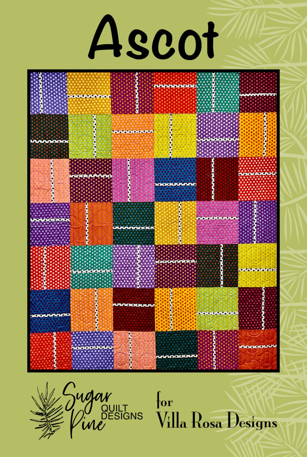 Ascot - Villa Rosa - 57 x 67 - 10" Squares