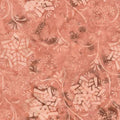 Timeless Treasures Tonga Fairytale Sandstone Batik Fabric – Pink Floral Batik Blender