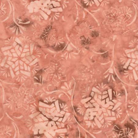 Timeless Treasures Tonga Fairytale Sandstone Batik Fabric – Pink Floral Batik Blender