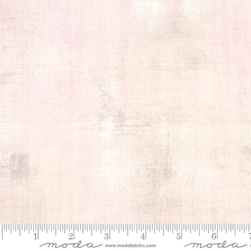 Moda Grunge Ballet Slipper Pink Fabric – Pink Blender by BasicGrey