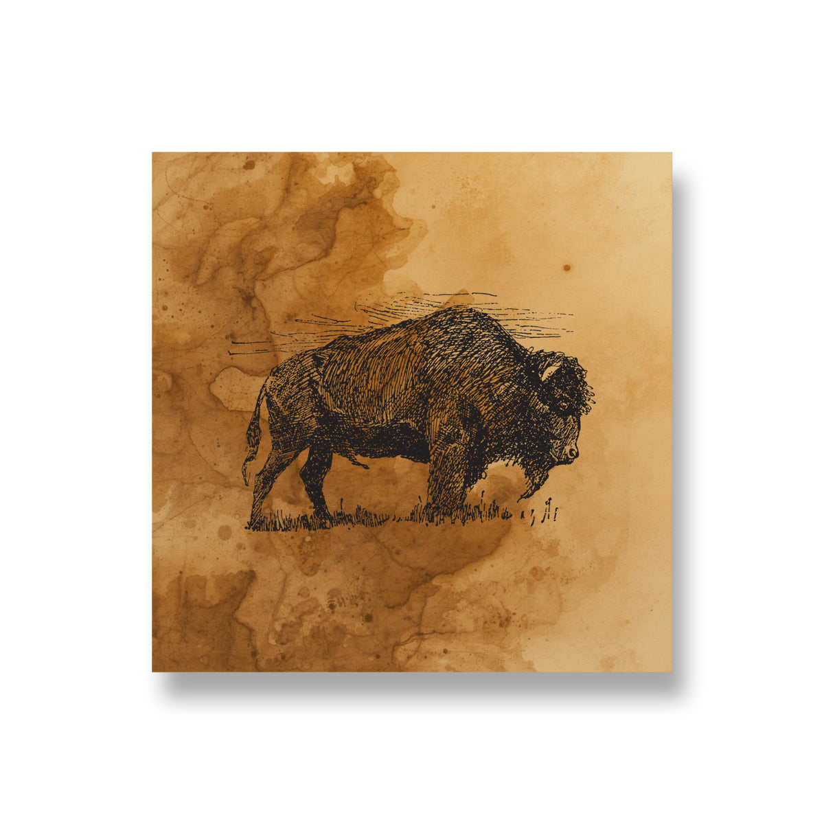 Bison and Buffalo Precut Fabric Squares - Carlson Homestead Quilting Exclusive!