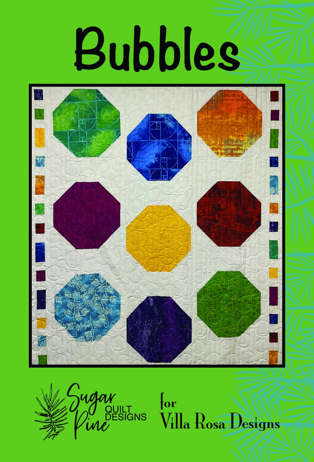 Bubbles - Villa Rosa - 63 x 69 - FQ Friendly