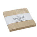 Moda Grunge Tan Charm Pack Fabric Squares – Tan Blender by BasicGrey