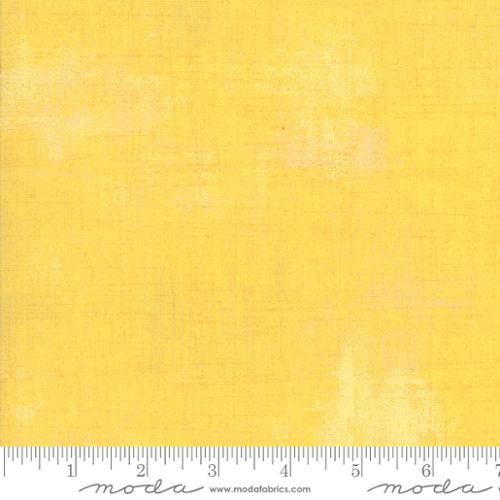 Moda Grunge Chiffon Fabric – Yellow Blender by BasicGrey