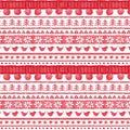 Maywood - Warm Wishes-Red Sweater Stripe Digital - D6314M-R