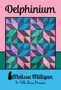 Delphinium - Villa Rosa  - 64 x 64 - Yardage