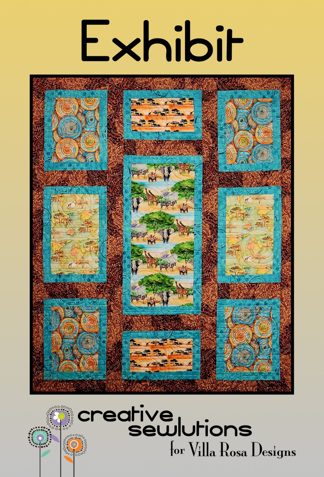 Exhibit - Villa Rosa - 48 X 64 - Theme/Yardage