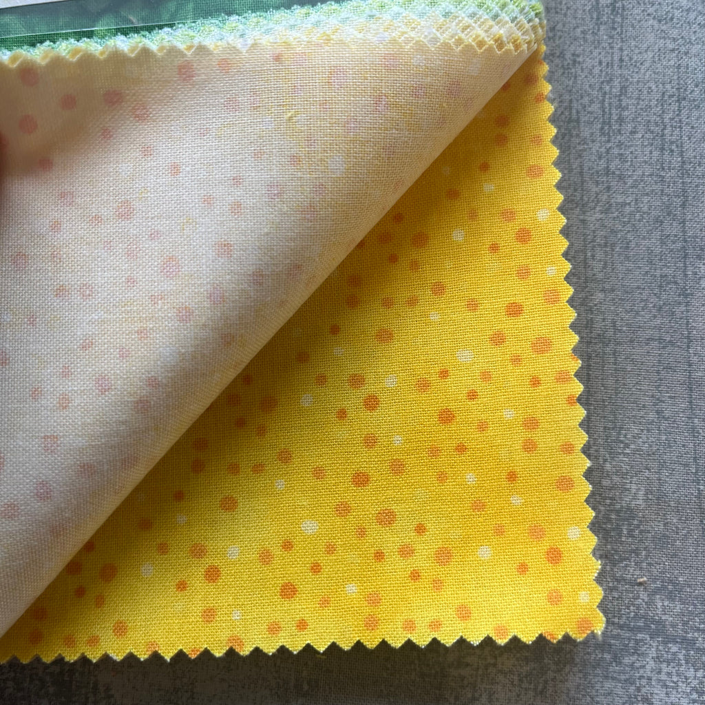Wilmington Prints - Dry Brush - Sweet Citrus 2.5" Karat Gems 42 Piece – Tonal Blender Strips by Danhui Nai