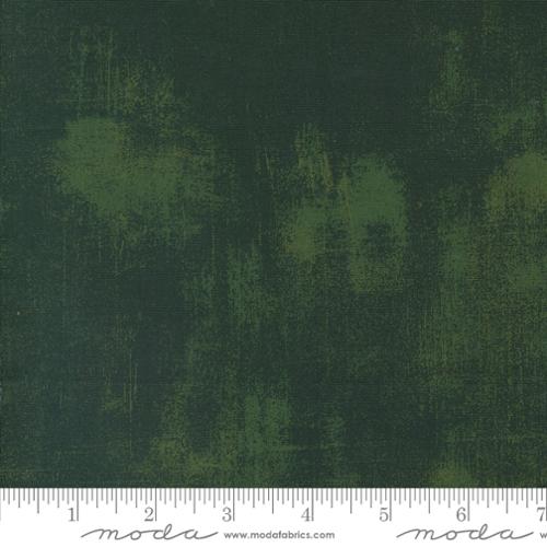 Moda Grunge Fir Fabric – Green Blender by BasicGrey