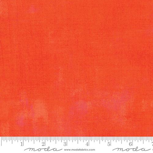 Moda Grunge Tangerine Fabric – Orange Blender by BasicGrey