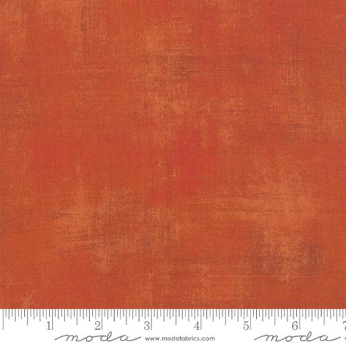 Moda - Grunge Basics - Pumpkin Fabric – Orange Blender by BasicGrey