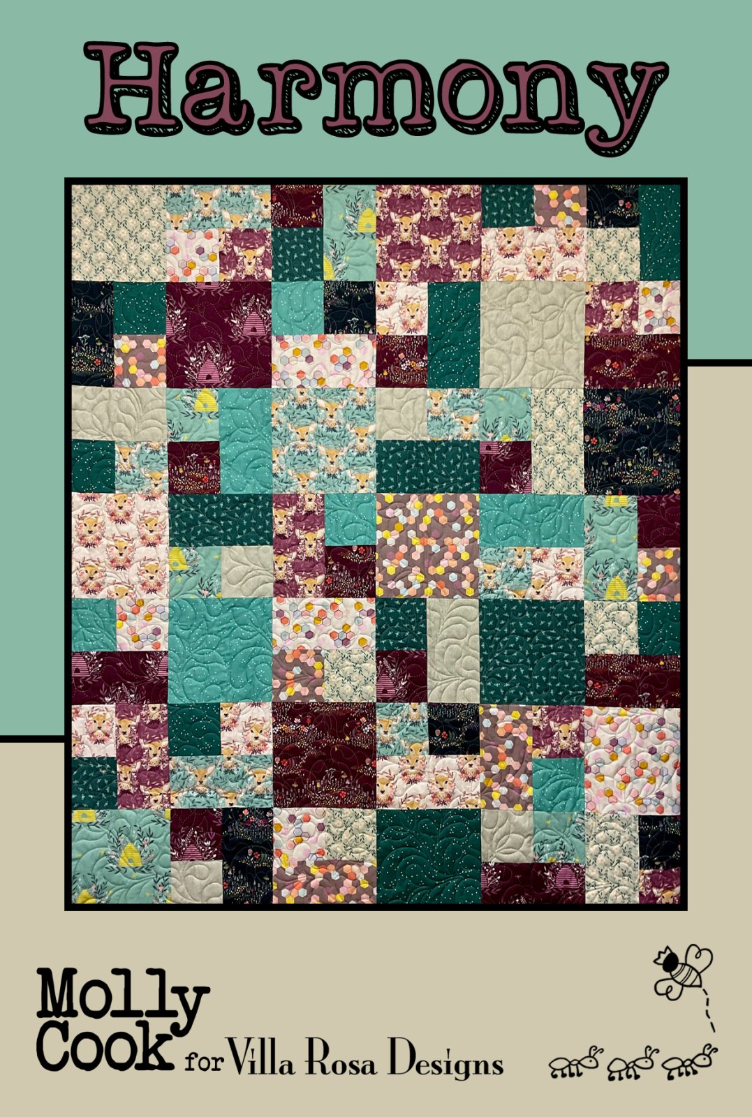 Harmony 54 x 63 - Villa Rosa - FQ's