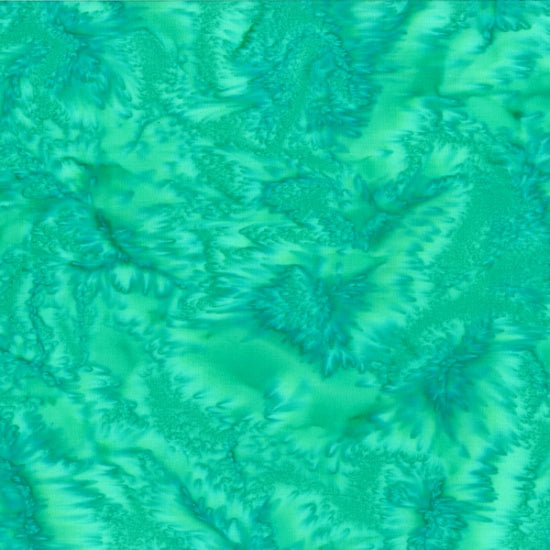Hoffman 1895 Jade Fabric – Green Batik Blender