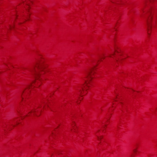 Hoffman 1895 Red Fabric – Red Batik Blender