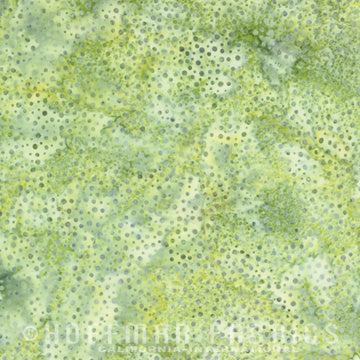 Hoffman 885-106 Celery Fabric – Green Tonal Batik Blender by Hoffman California Fabrics