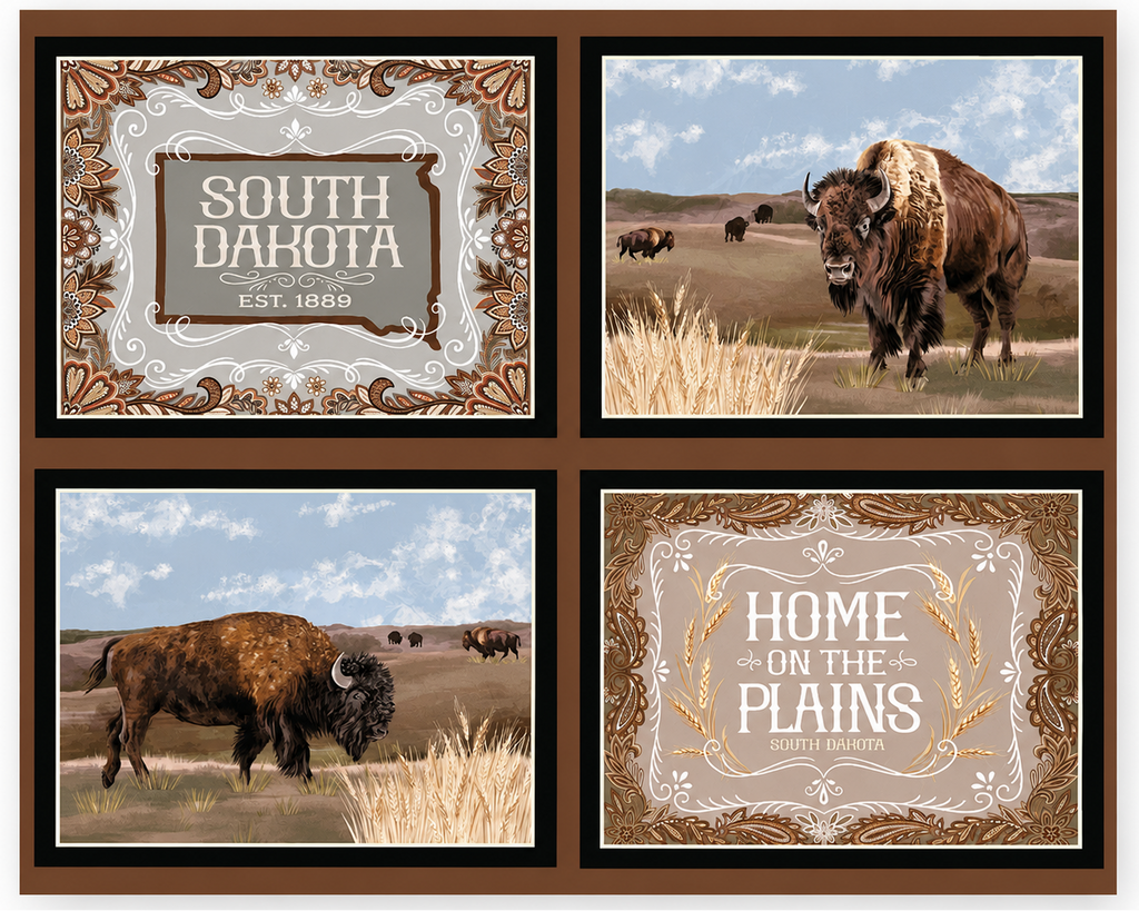 Home on the Plains Quilt Kit (60" x 72") with Exclusive Pattern by Morgan Levey