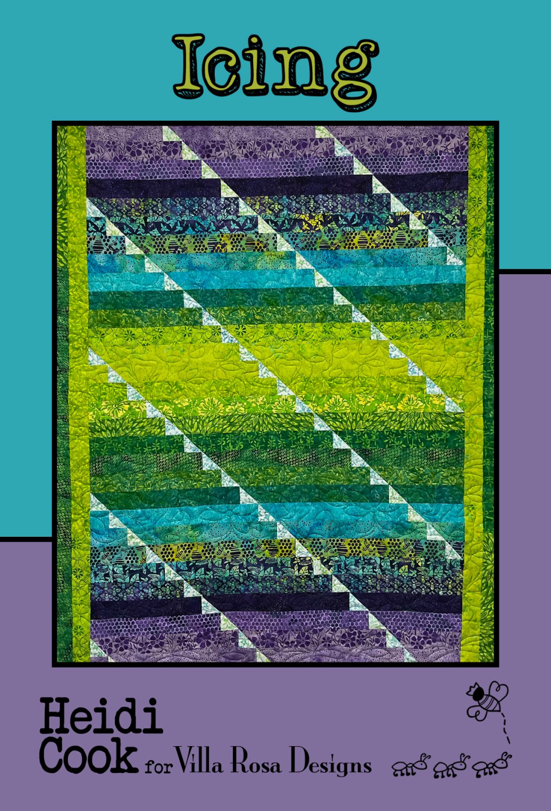 Icing - Villa Rosa - 48 x 60 - 2.5" Strips