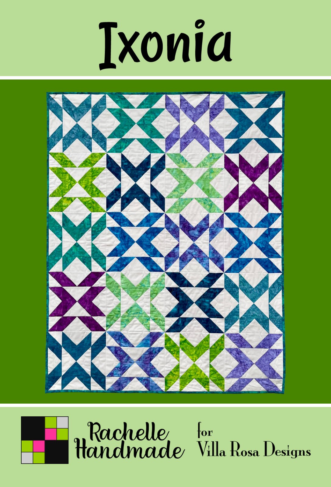 Ixonia - Villa Rosa - 48"x 60"  - Main/Fat Quarters