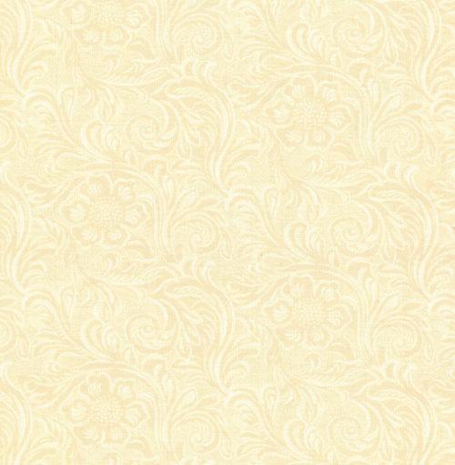 Moda Western Basics Cream Fabric – Cream Tone-on-Tone by Sara Khammash