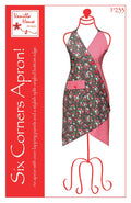 Six Corners Apron Sewing Pattern by Barbara Brunson from Vanilla House Designs