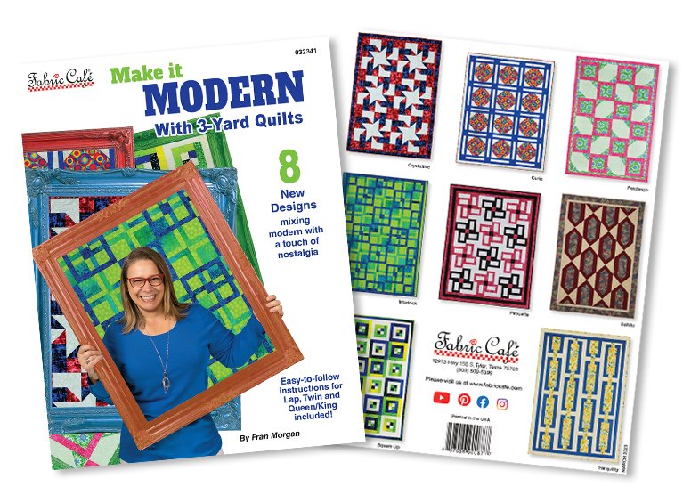 3 Yard Quilts - Make It Modern - Fabric Cafe - 032341
