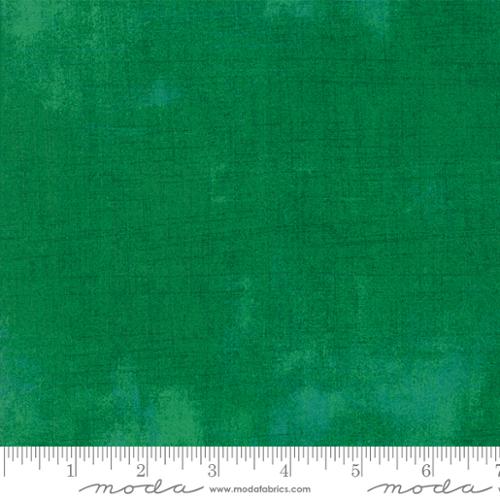 Moda Grunge Basics Leprechaun Fabric – Medium Green Blender by BasicGrey