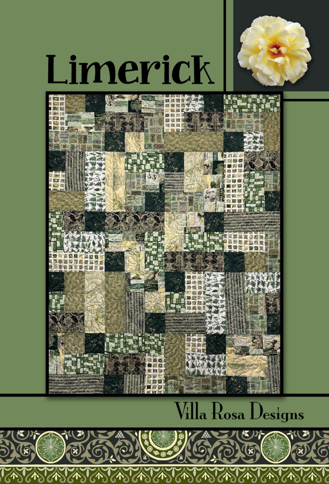 Limerick - Villa Rosa - 42 x 53 - FQs