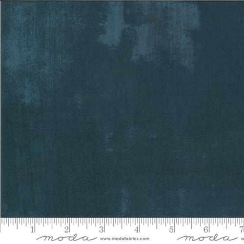 Moda Grunge Marionberry Pie Fabric – Blue Blender by BasicGrey
