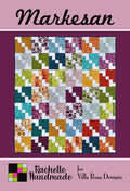 Markesan - Villa Rosa - 60"x 70"  - 2.5" Strips