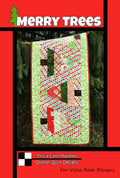 MERRY TREES - TableRunner - Villa Rosa - 17 x 55" - 2.5" strips