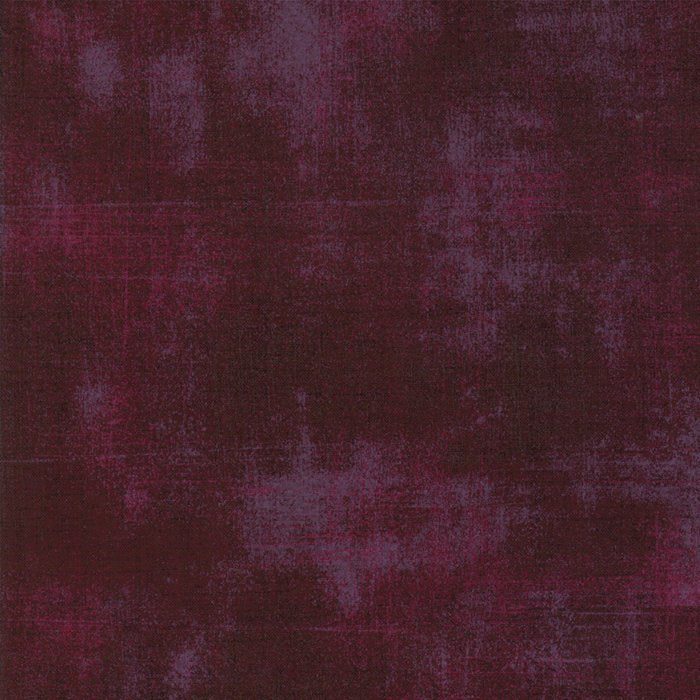 Moda Grunge Basics Fig Fabric – Burgundy Blender by BasicGrey